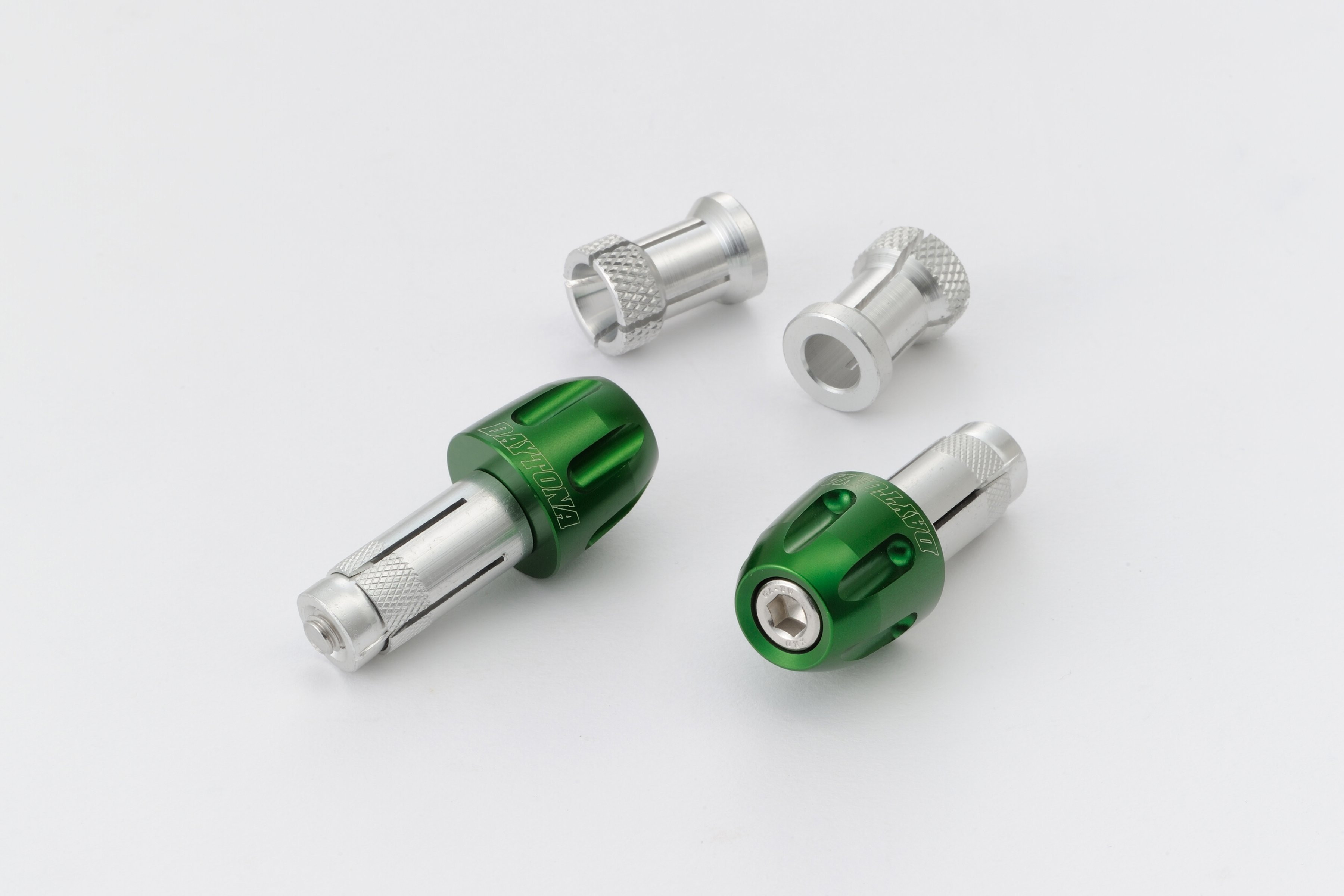Embouts de guidon PINO-2 14-19 mm vert Daytona - vue 2