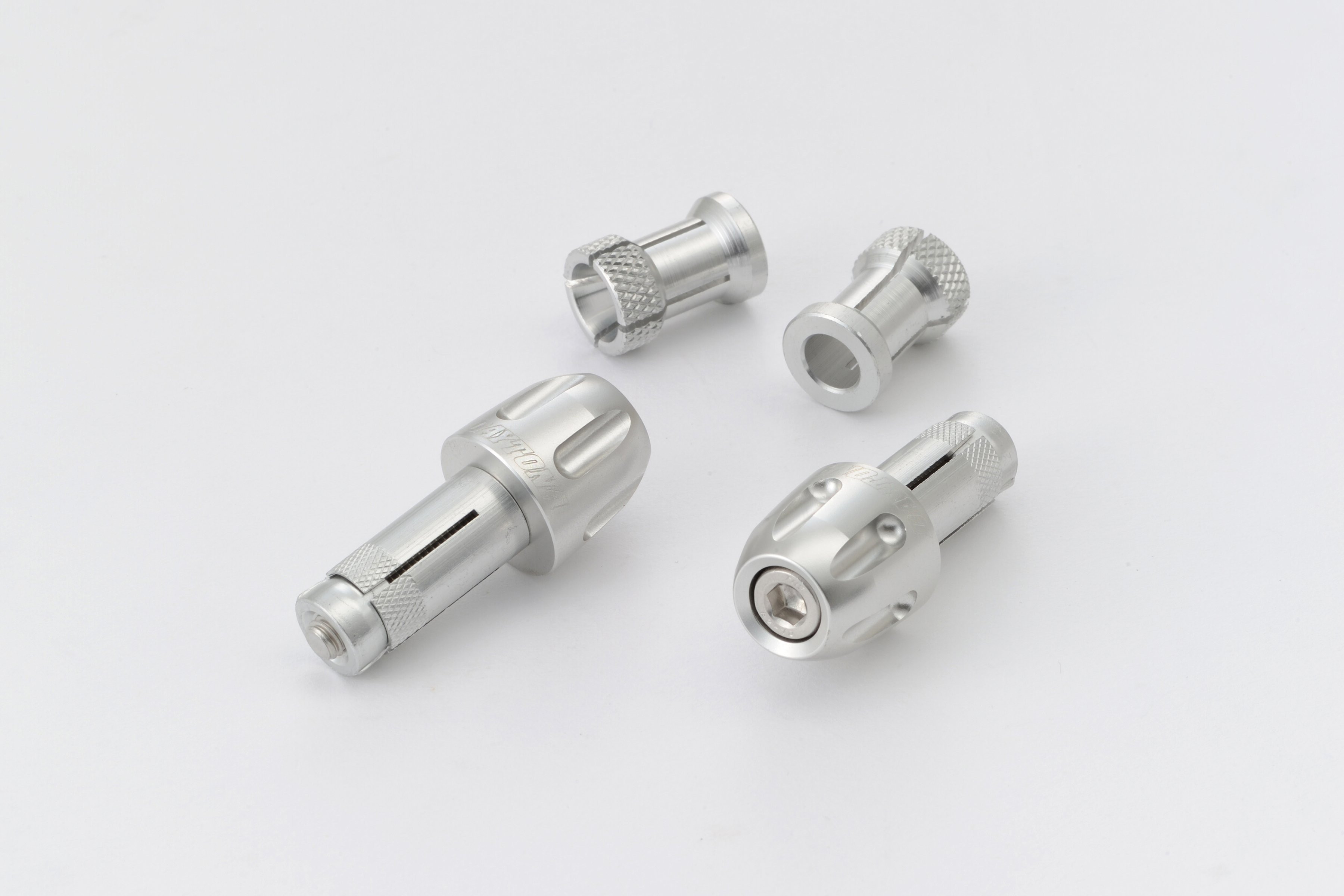 Embouts de guidon PINO-2 14-19 mm argent Daytona - vue 2