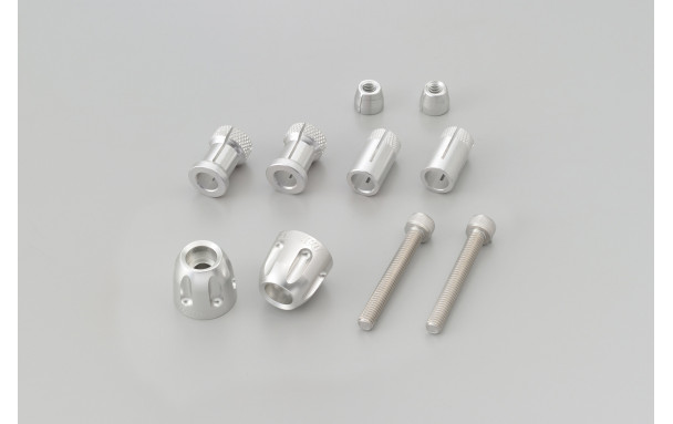 Embouts de guidon PINO-2 14-19 mm argent Daytona - vue 4