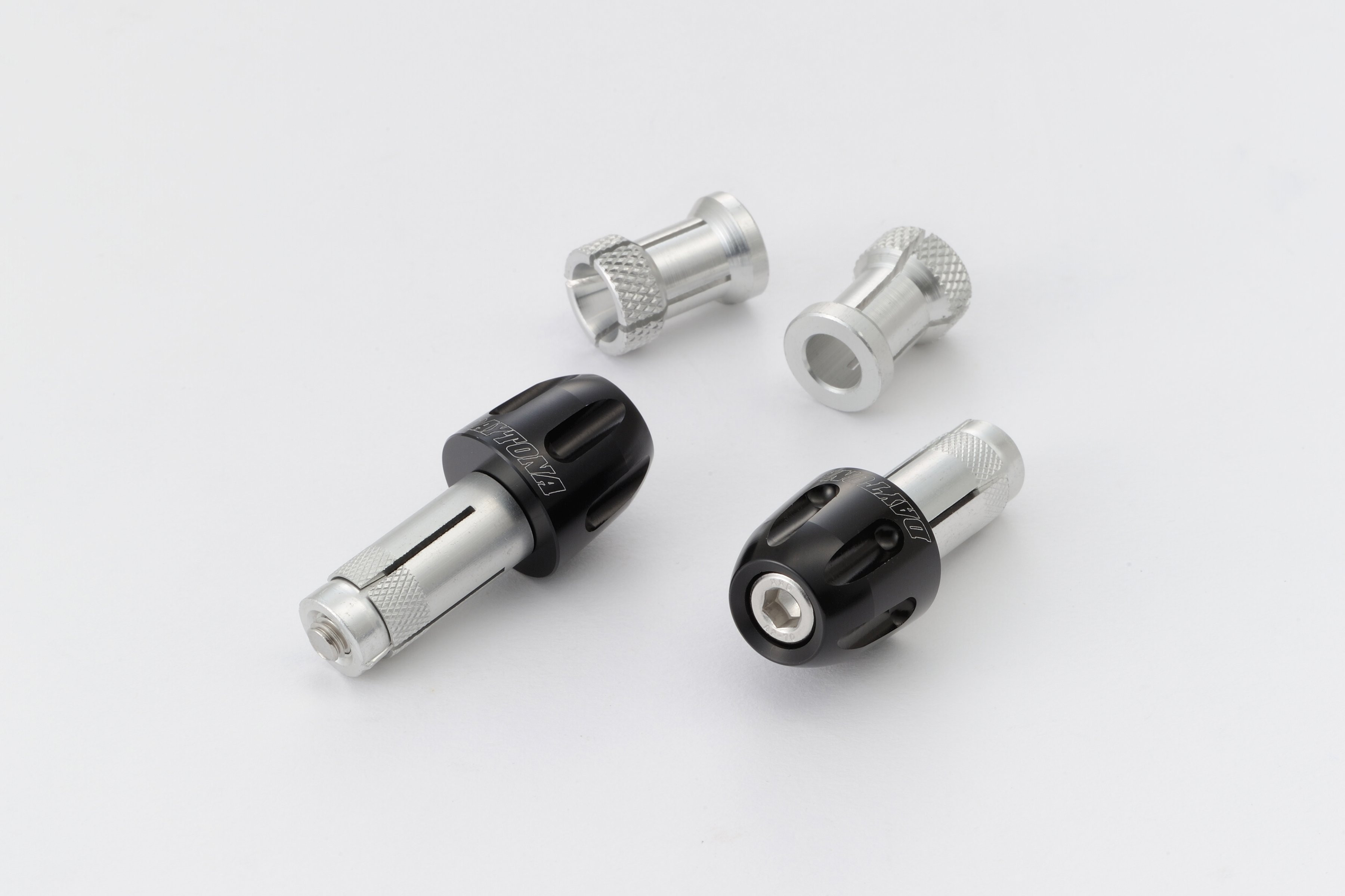Embouts de guidon PINO-2 14-19mm noir Daytona - vue 2