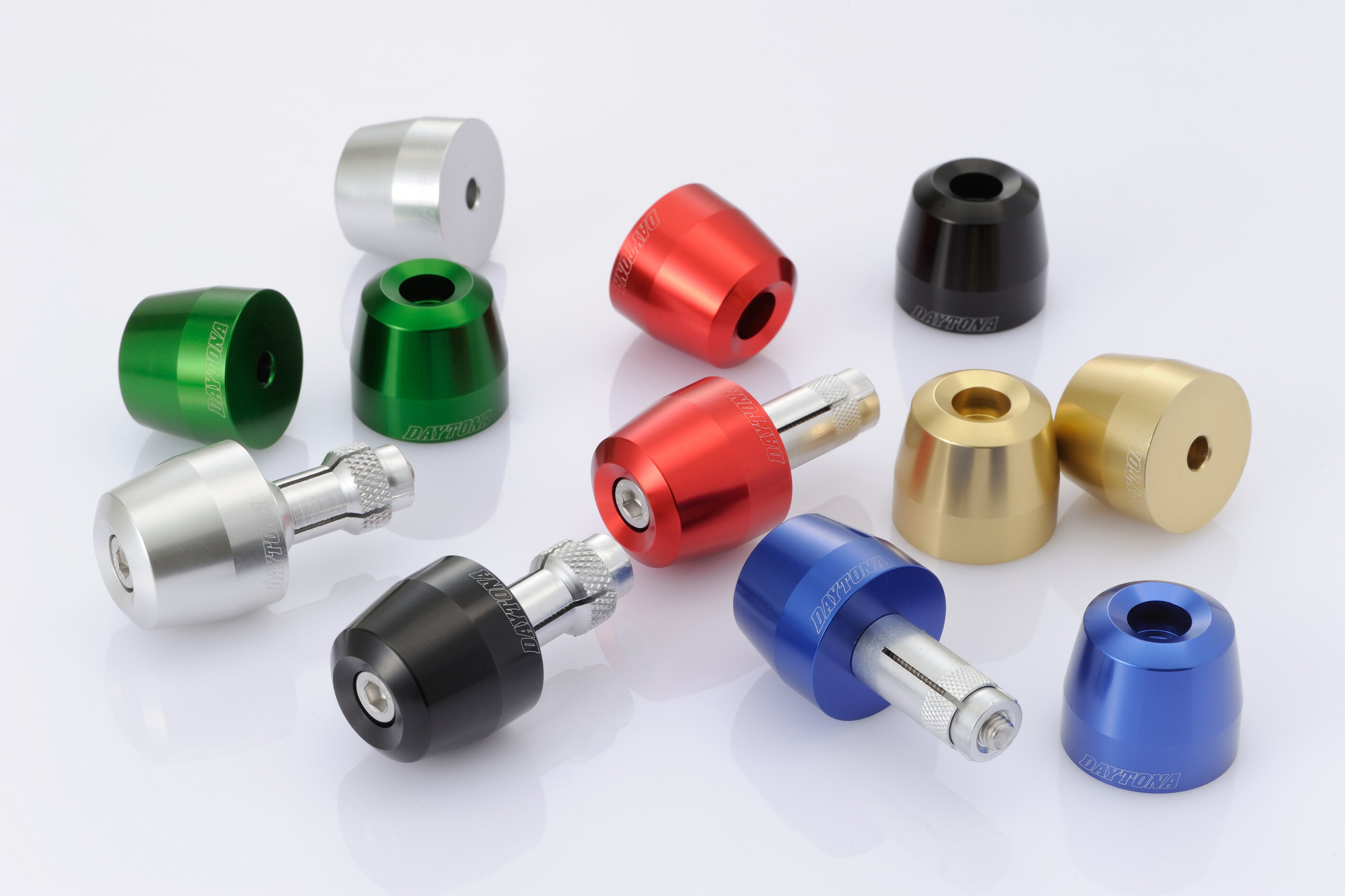Embouts de guidon PINO-3 14-19 mm rouge Daytona - vue 2