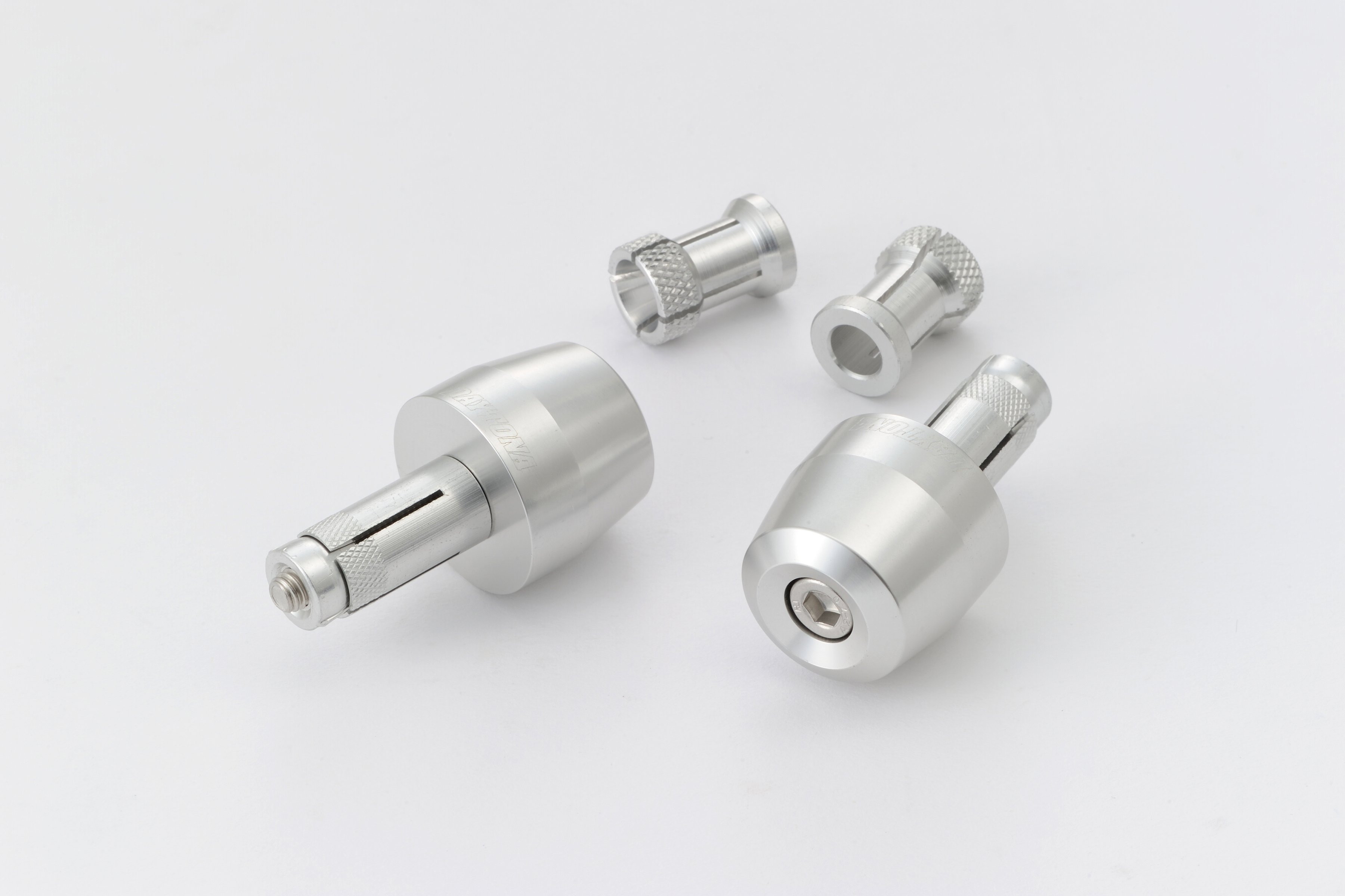 Embouts de guidon PINO-3 14-19 mm argent Daytona - vue 2