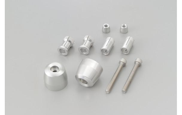 Embouts de guidon PINO-3 14-19 mm argent Daytona - vue 4