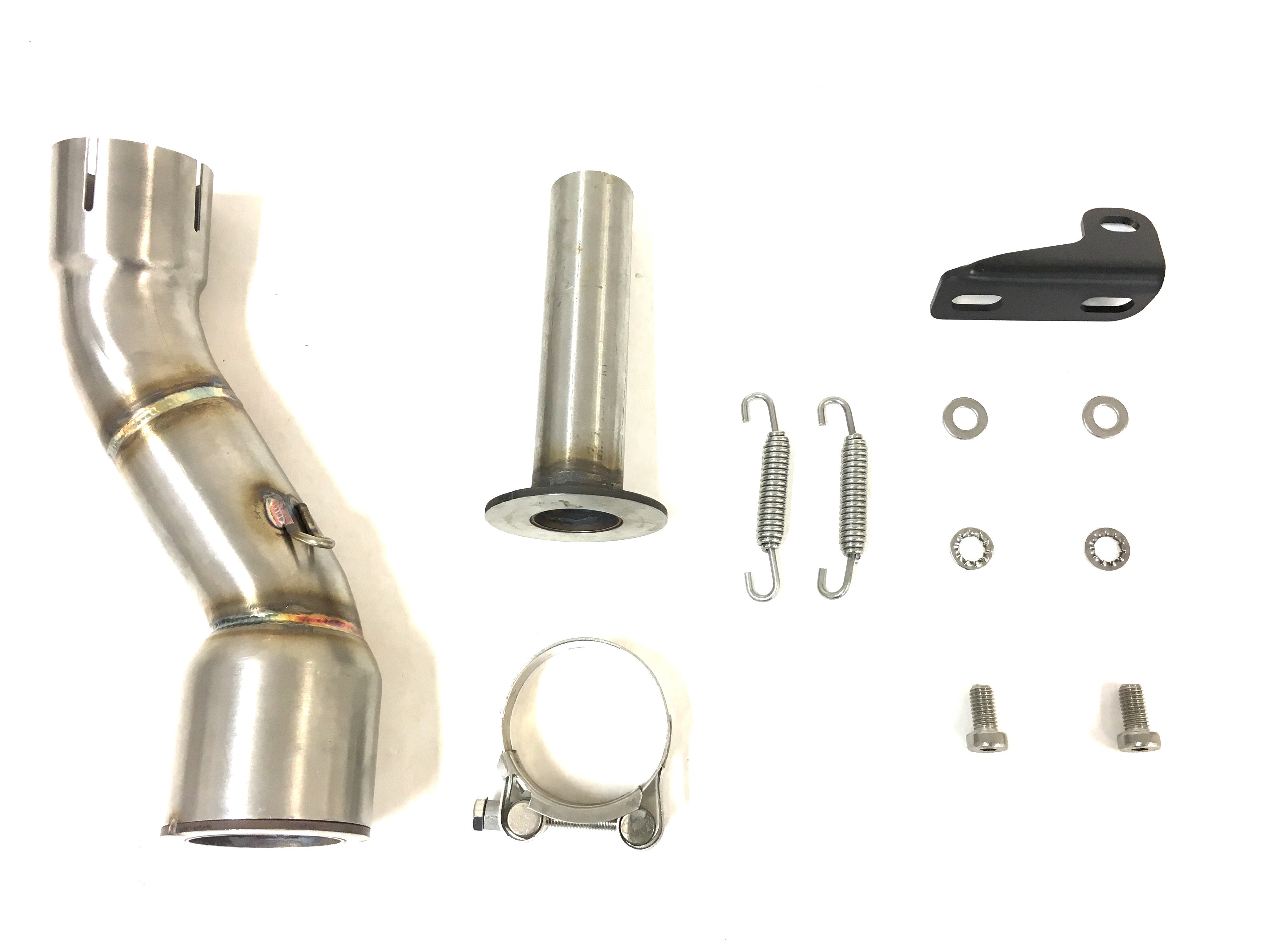Échappement Ixrace MK2 inox noir Honda CB500X CB500F CBR500R 2019-2024 - vue 3