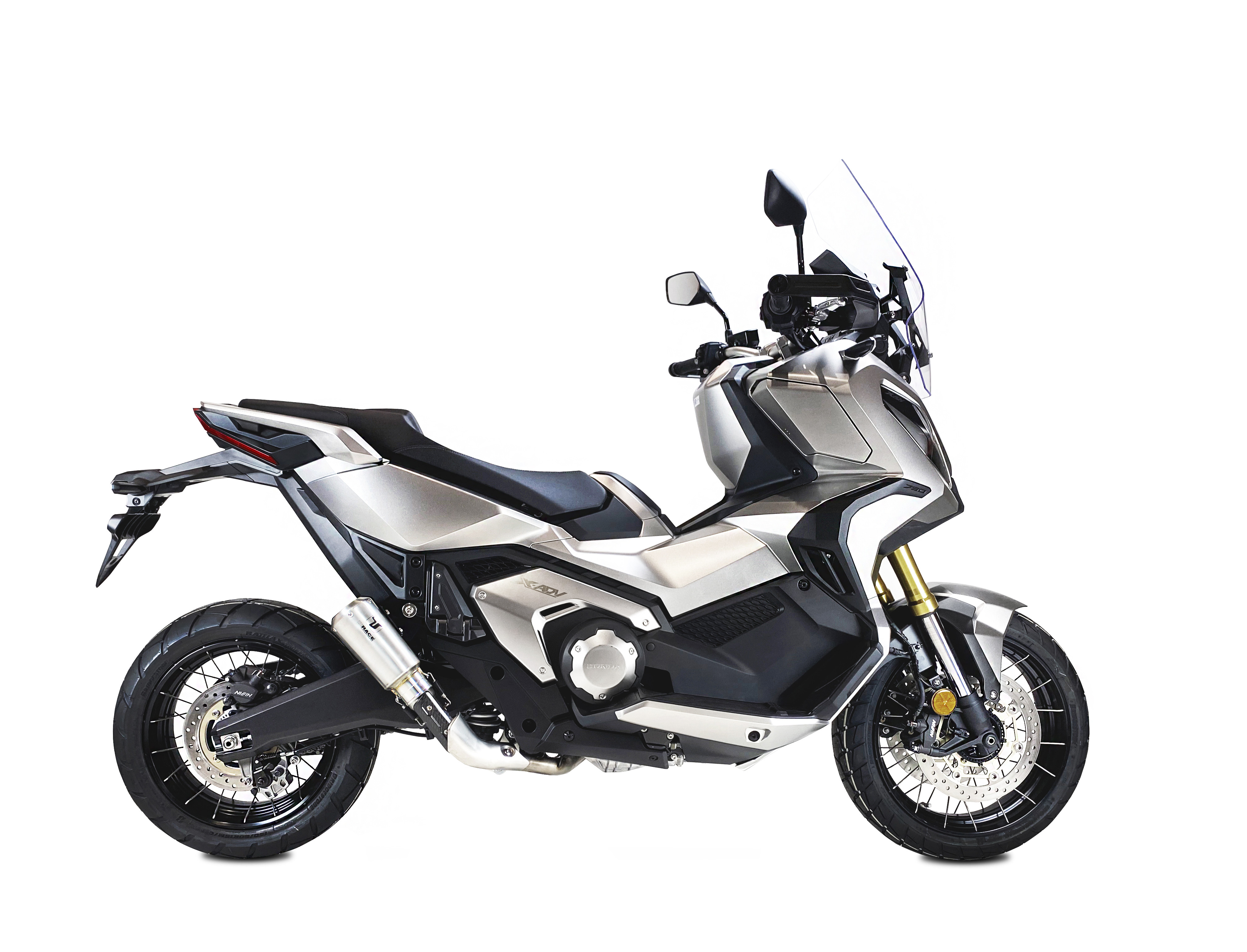 Échappement Ixrace MK2 inox Honda X-ADV 750 2017-2022 - vue 2
