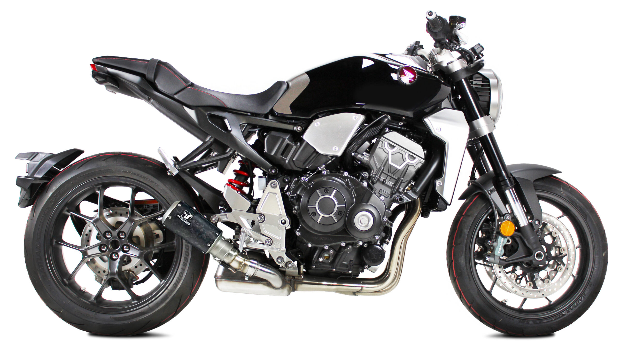 Silencieux IXRACE MK2 carbone forgé Honda CB1000R 2018-2024 homologué - vue 2
