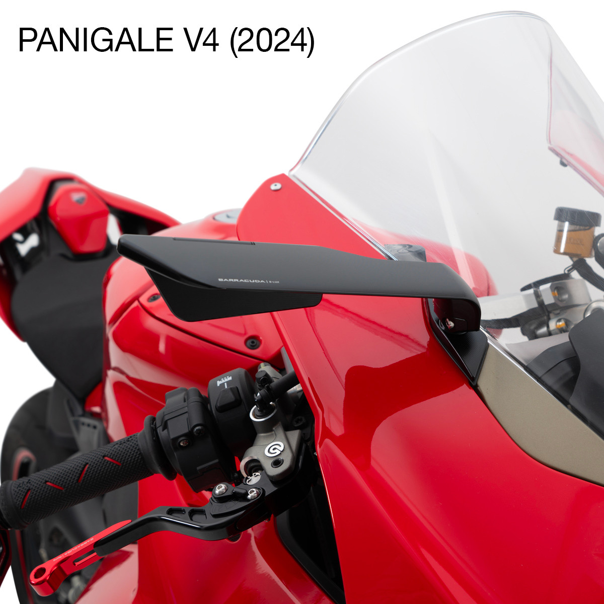 Adaptateurs rétroviseurs skin air Ducati Panigale V4 (2020-2022) - vue 2