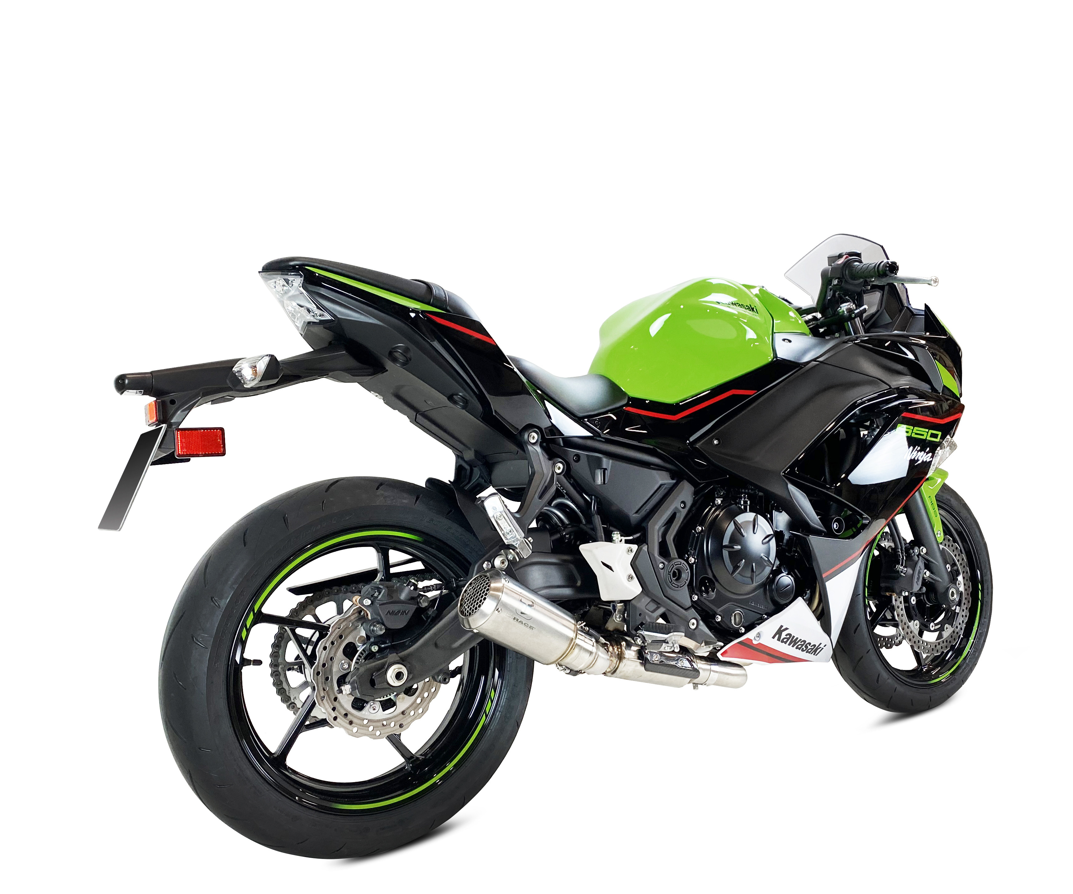 Échappement Ixrace MK2 inox Kawasaki Z 650 2021-2022 - vue 2