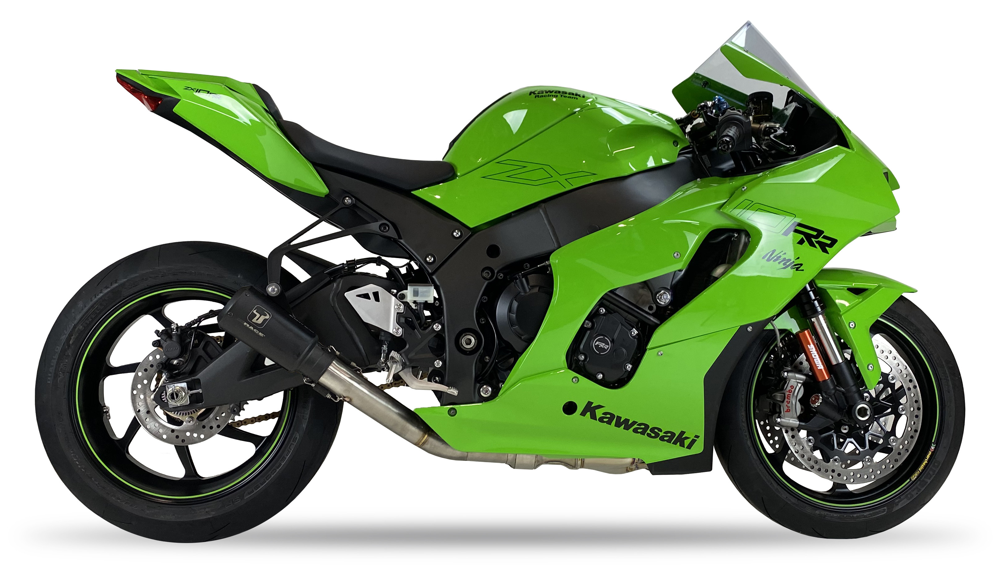 Échappement Ixrace MK2 inox noir Kawasaki ZX 10 RR 2021