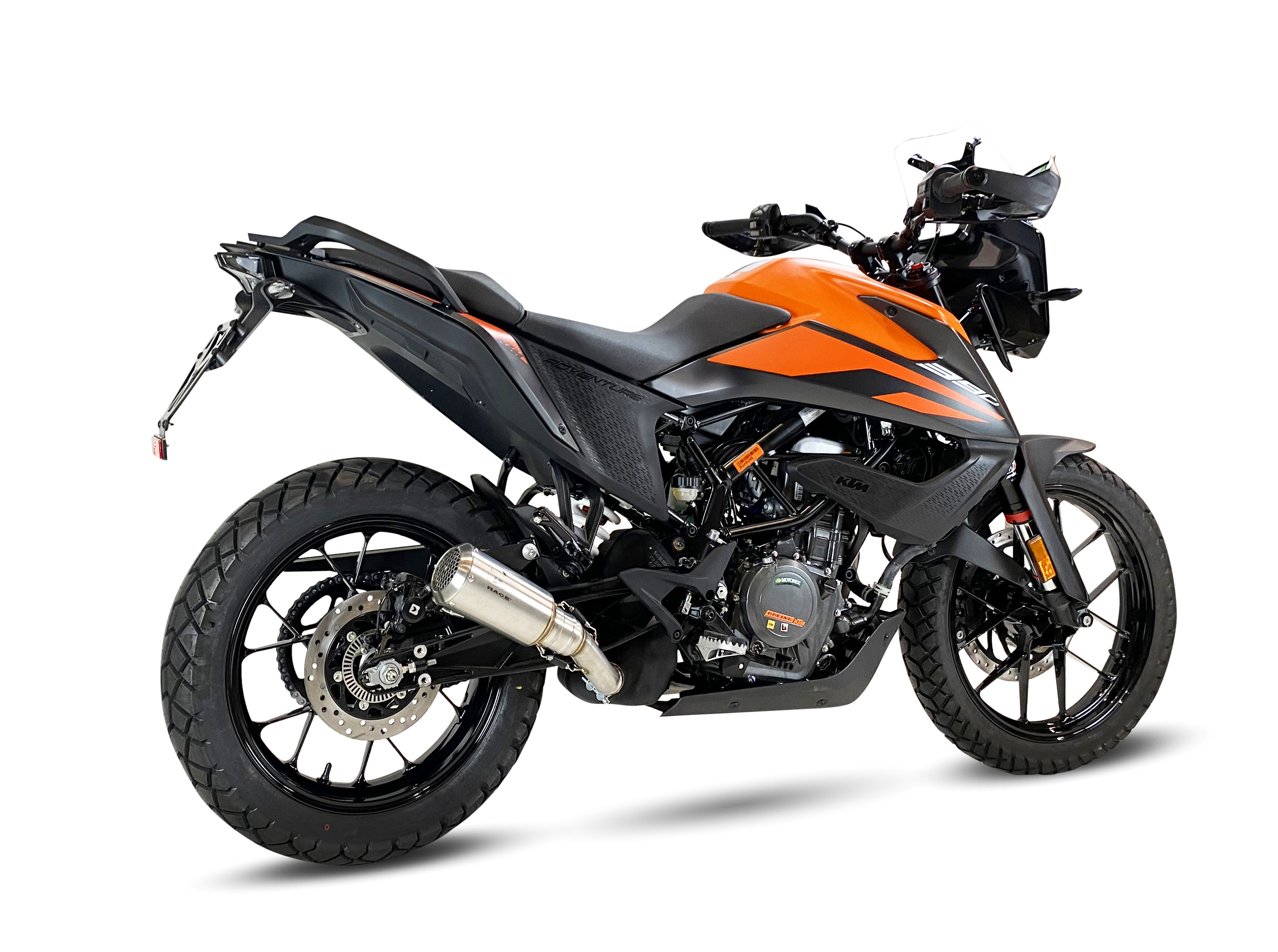 Silencieux Ixrace MK2 inox KTM 390 Adventure 2020-2022 - vue 2