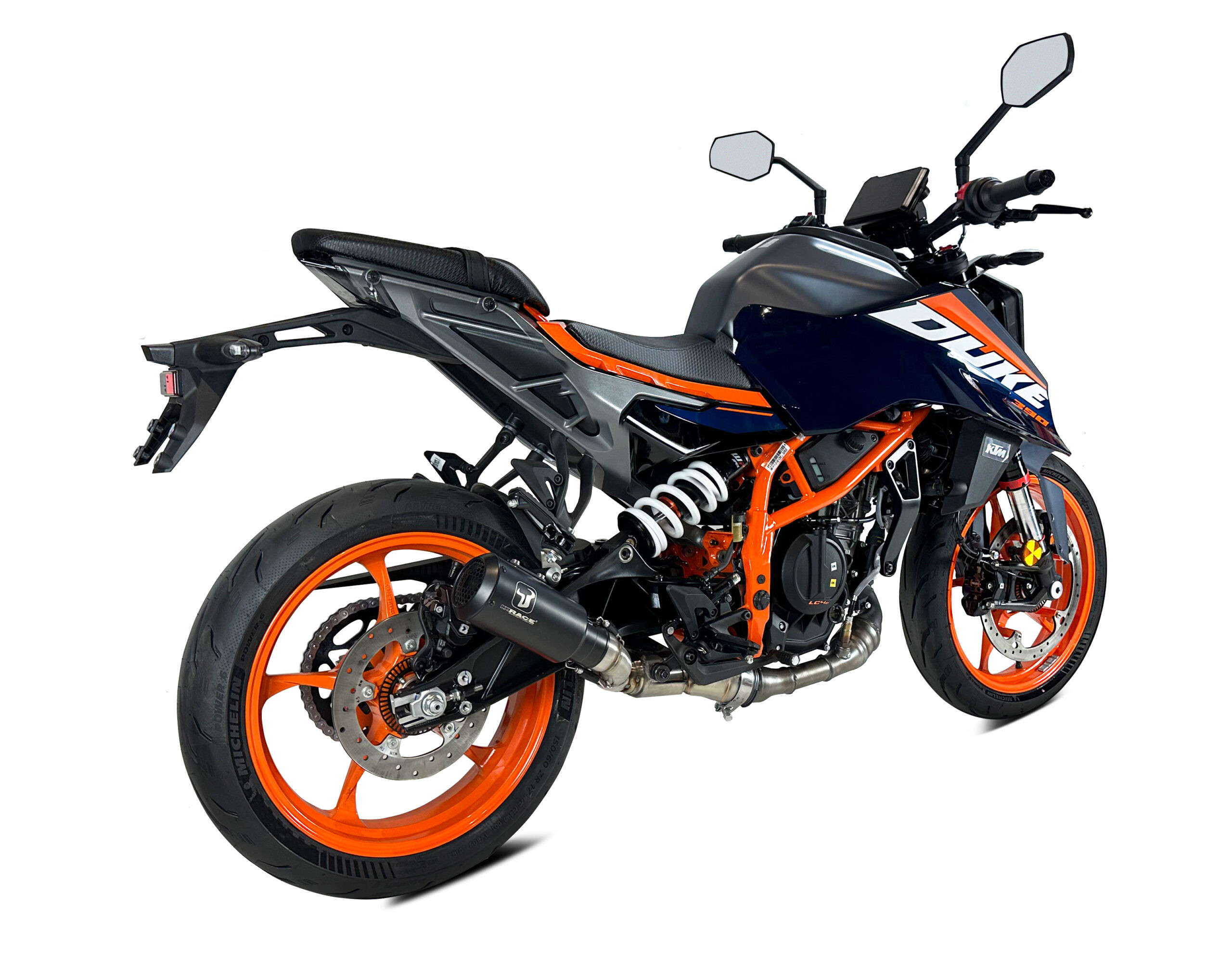 Échappement IXRACE MK2 Black KTM Duke 125/390 2024 Homologué - vue 2