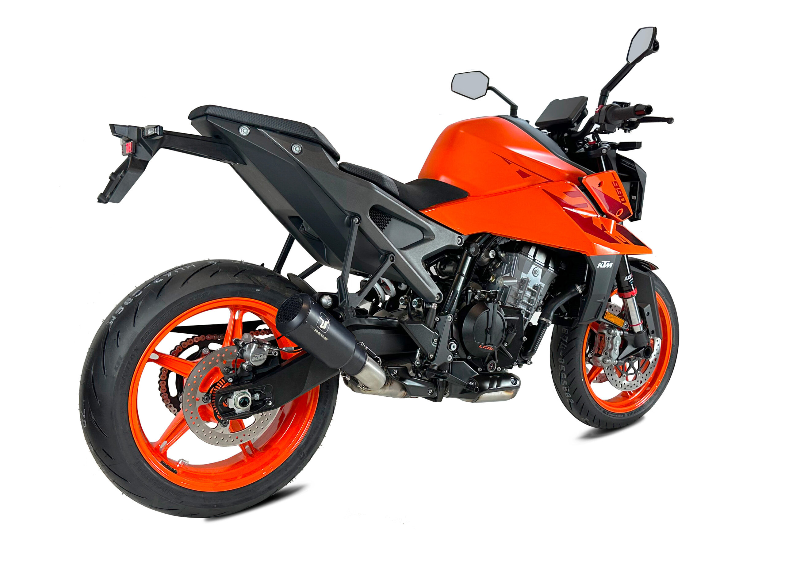 Silencieux Ixrace MK2 Black KTM Duke 990 2024 Homologué - vue 2