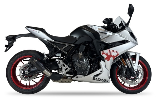 Ligne d'échappement IXRACE MK2 Black Suzuki 8S-8R 2023-2024 non homologuée - vue 2