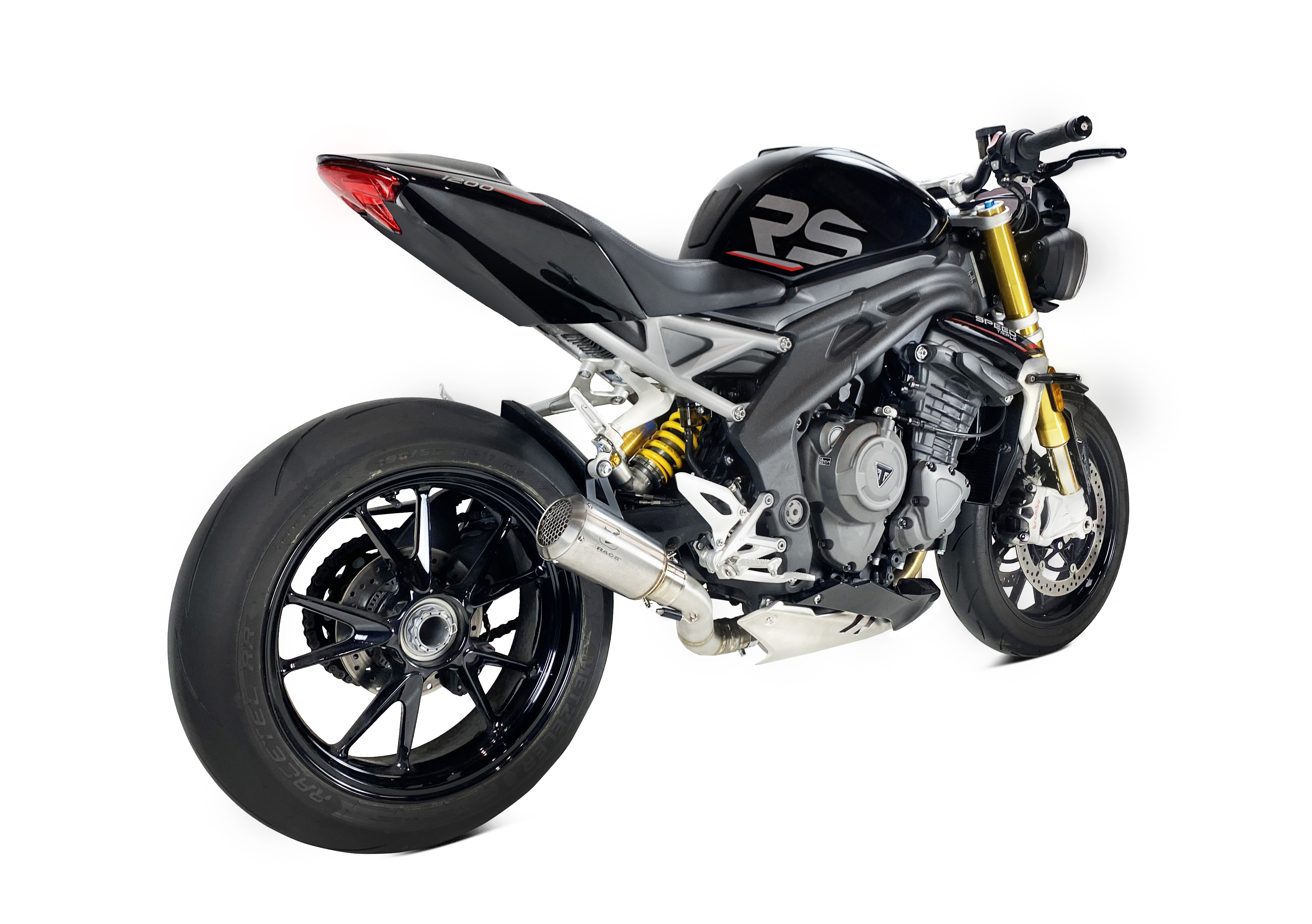 Échappement Ixrace MK2 inox Triumph Speed Triple 1200 RS 2021-2022 - vue 2