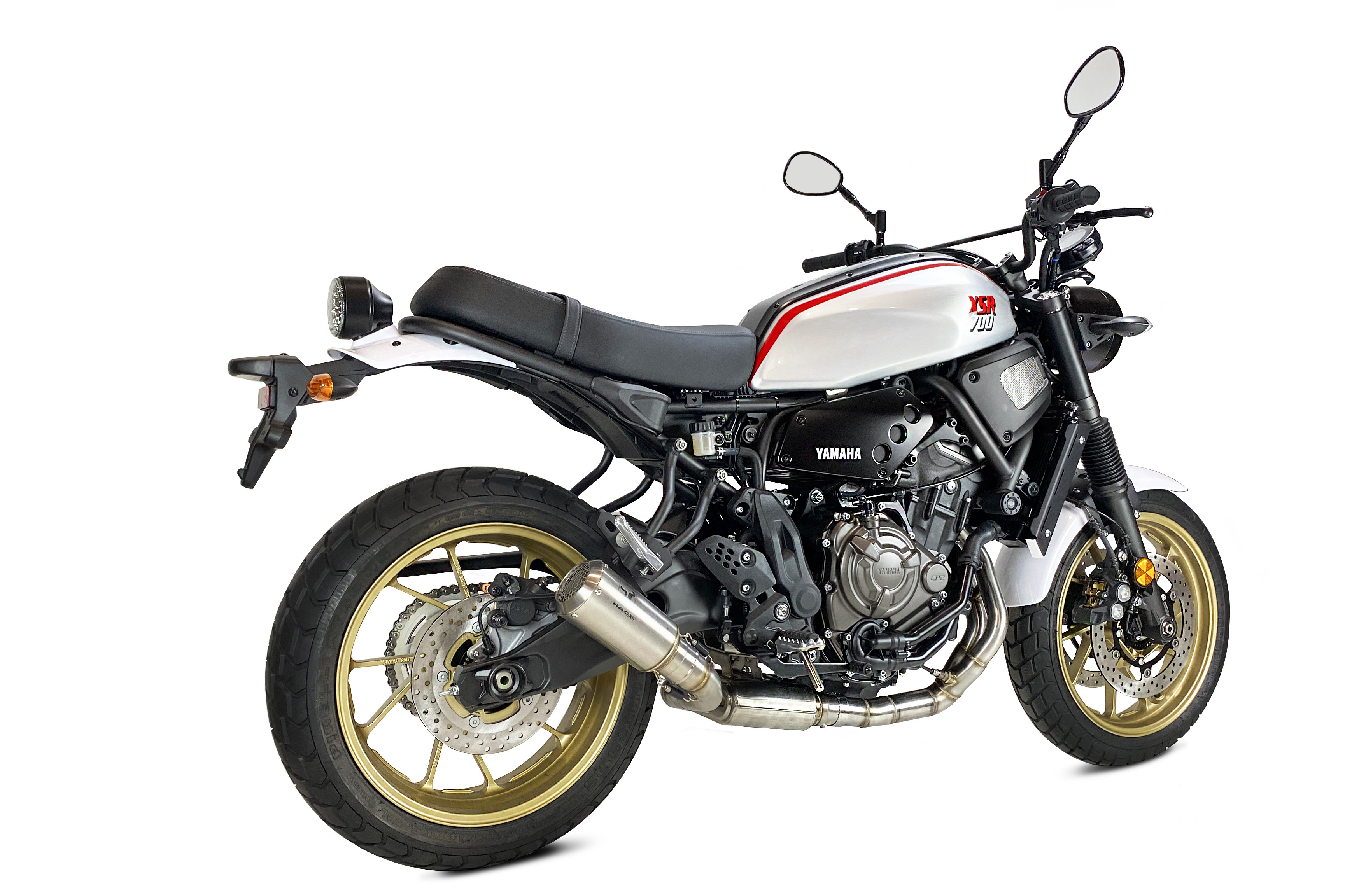 Échappement Ixrace MK2 inox Yamaha XSR 700 2021-2022 - vue 2