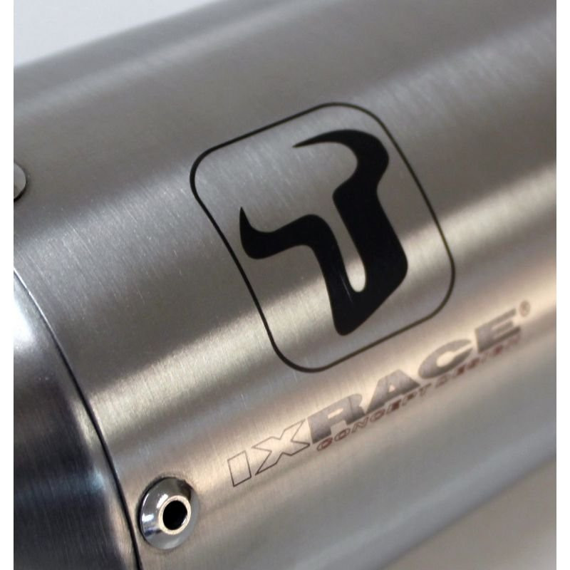 Silencieux Ixrace MK2 inox Yamaha XSR 700 2016-2020 - vue 2