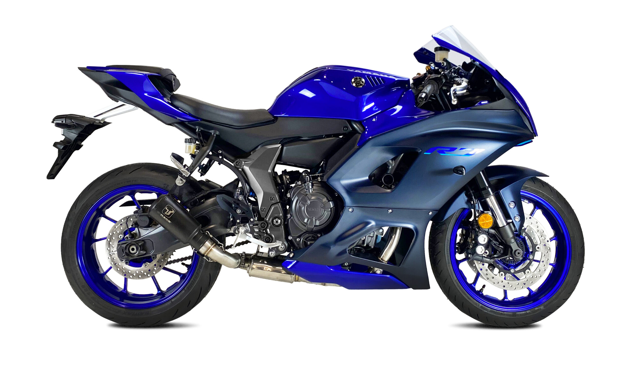 Ligne d'échappement IXRACE MK2 Black Yamaha R7 2021-2024 homologuée - vue 2