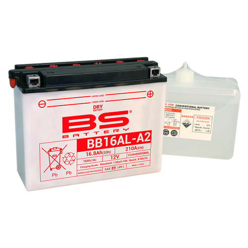 Batterie BB16AL-A2 avec pack acide BS BATTERY