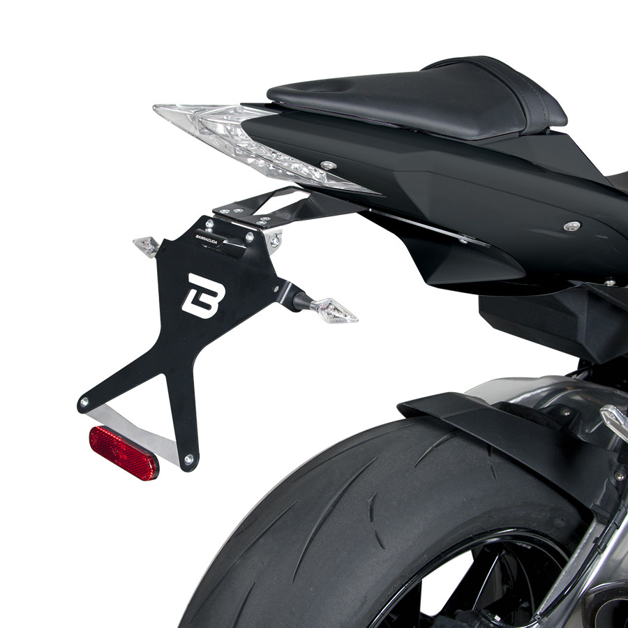 Plaque d'immatriculation Barracuda BMW S 1000R (2017-2019), BMW S 1000RR (2009-2019)