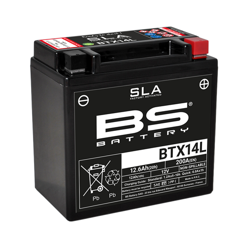 Batterie BTX14L BS BATTERY