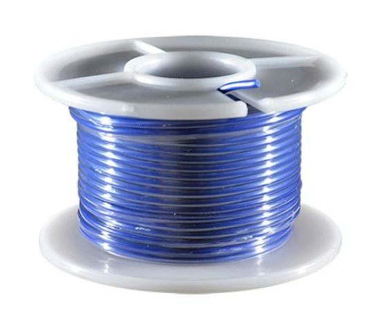 Fil électrique section 0,75 mm bleu BRAZOLINE - rouleau de 25 m