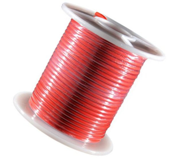 Fil électrique section 2.50 mm rouge BRAZOLINE - rouleau de 25 m - vue 2