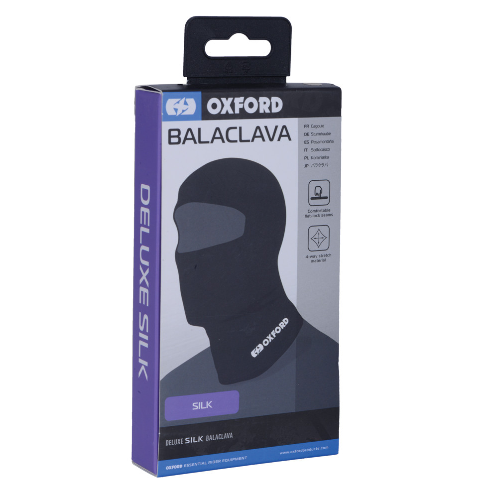 Cagoule Soie Noire Deluxe OXFORD - vue 2