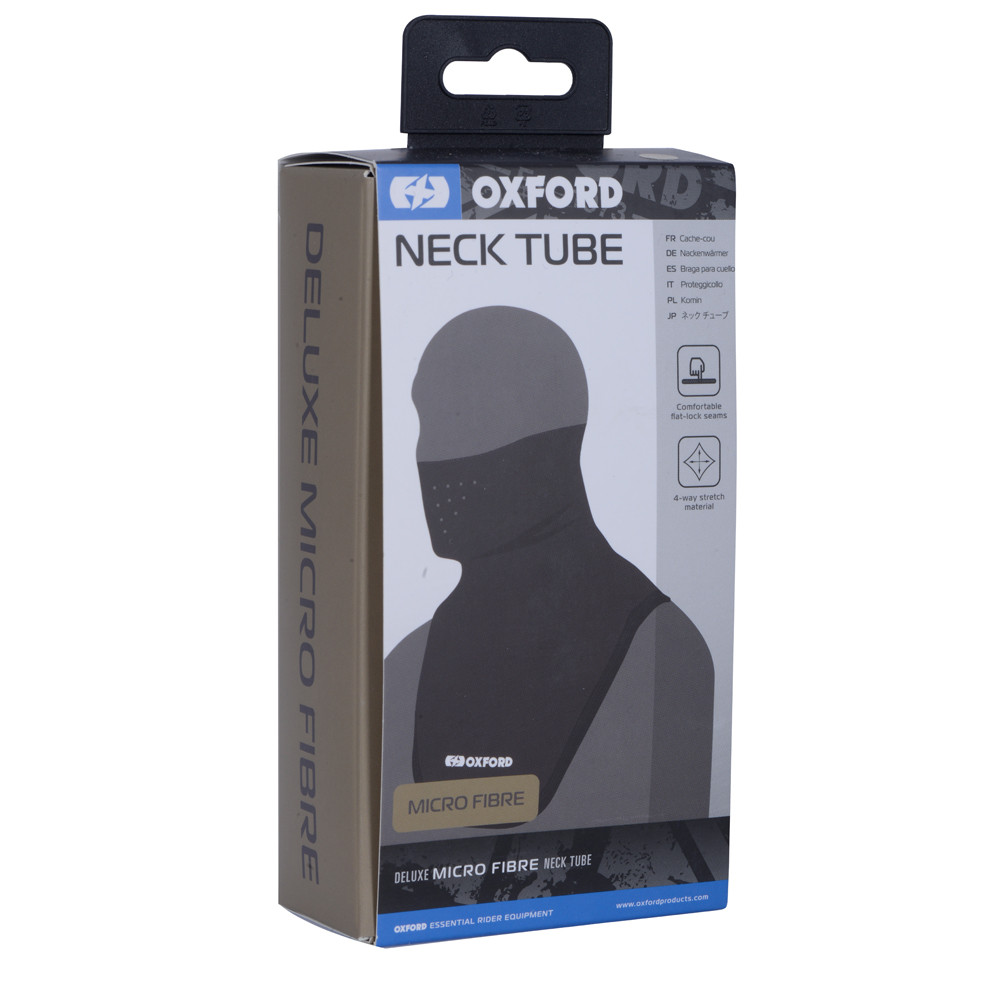 Tour de cou microfibre noir Deluxe Oxford - vue 2