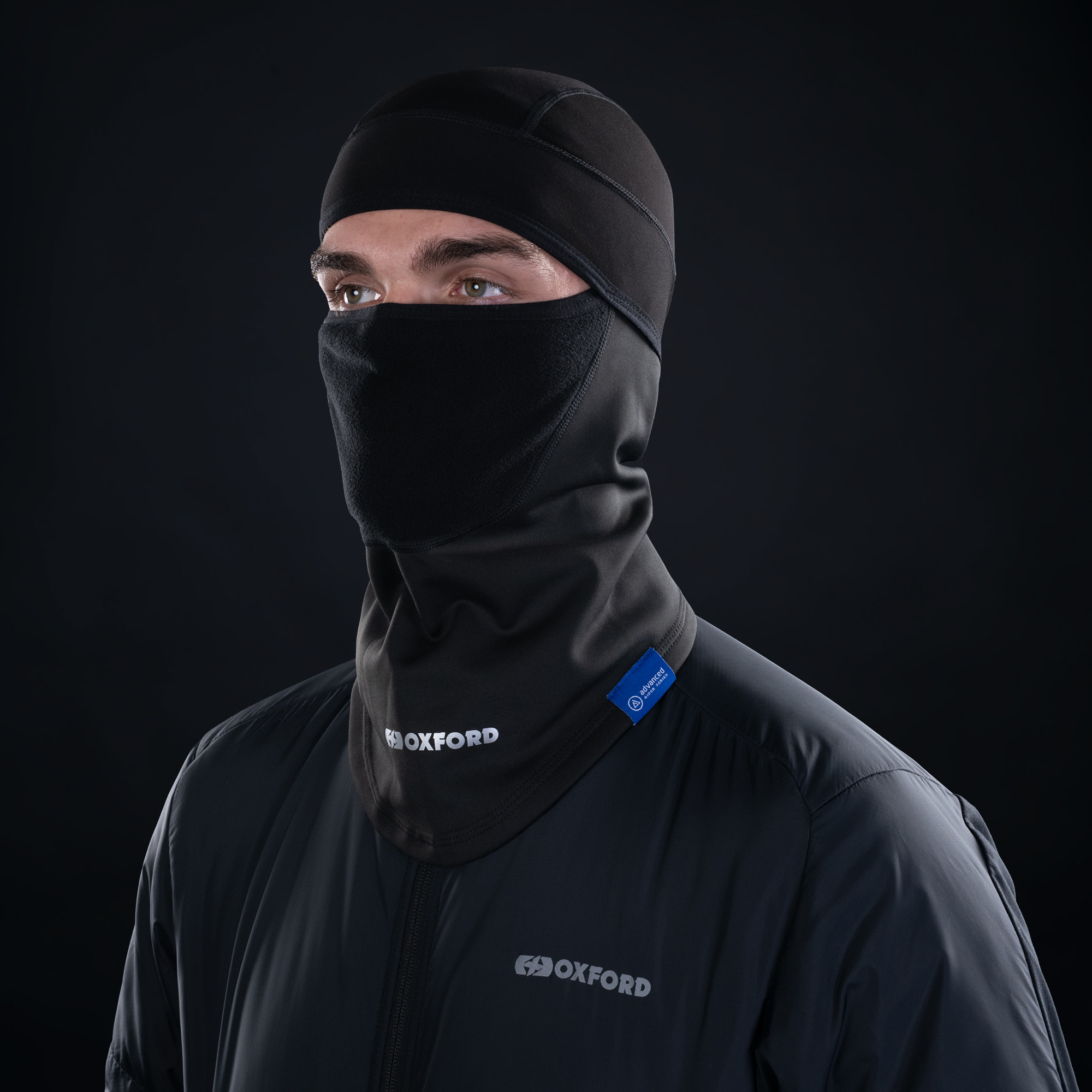 Cagoule Windproof Noir OXFORD - vue 2
