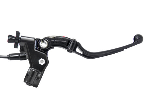 Embrayage complet à câble Racing avec levier rabattable noir 24 mm ACCOSSATO - vue 4