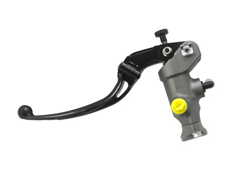 Maître-cylindre de frein radial 19x18 ACCOSSATO avec levier long noir rabattable (BREMBO XR0.11.71) - vue 2