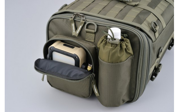 Sac de selle Daytona Henlybegins 33-42L DH-763 kaki - vue 7