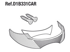Catadioptre blanc SH33 '11 Shad - vue 3