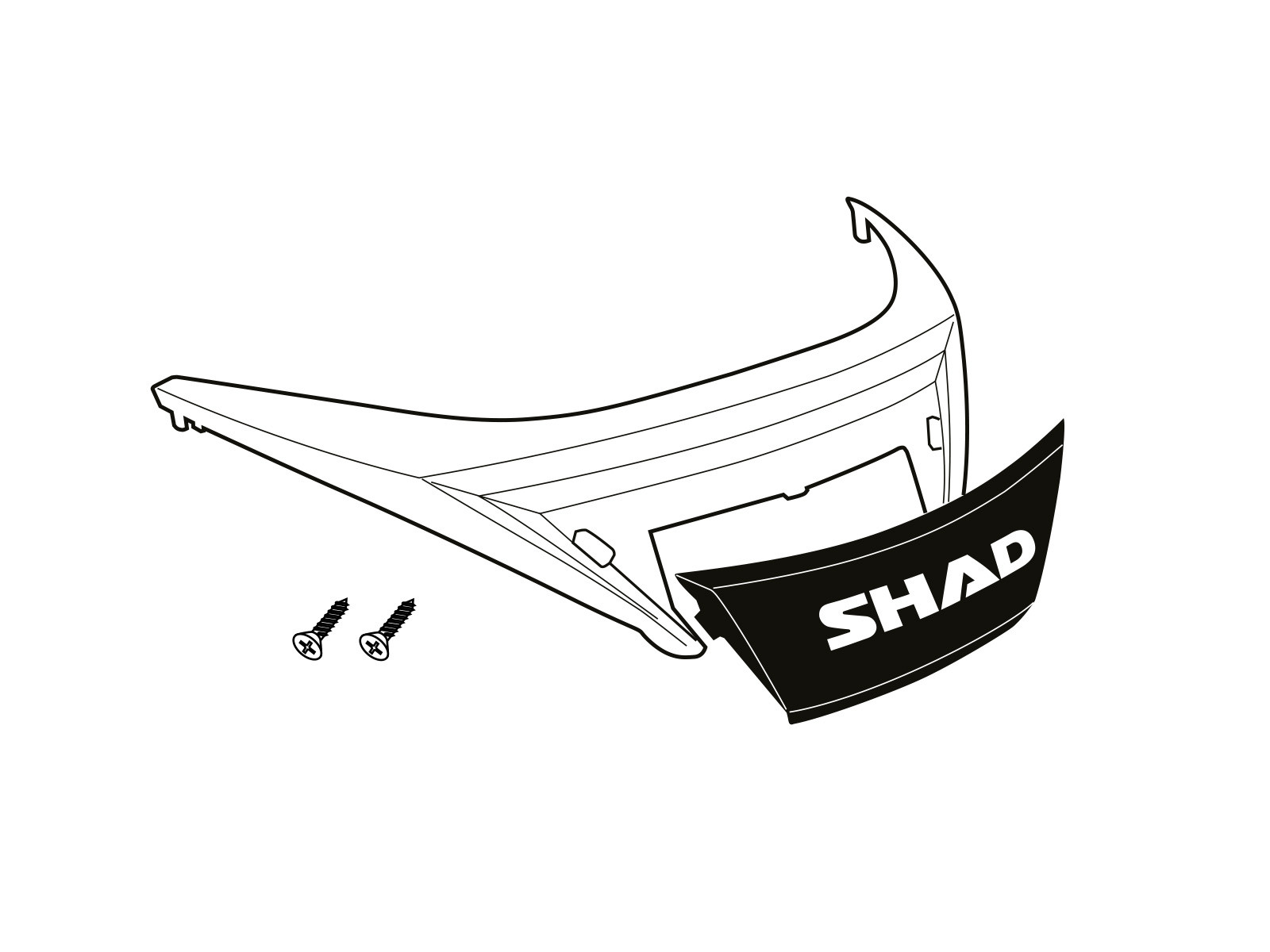 Ensemble réflecteur coloré SHAD 2016 - vue 2