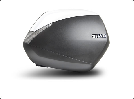 Set de couvercles SHAD SH36 blanc - vue 3