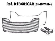 Sacoche SHAD catad.SH40 blanc - vue 2