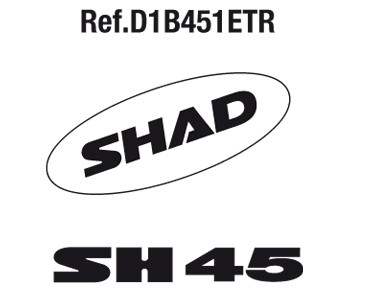 Autocollant SH45 2011 SHAD - vue 3