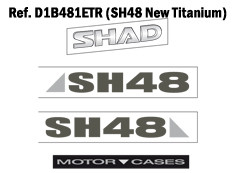 Autocollant de protection SH48 noir SHAD - vue 2