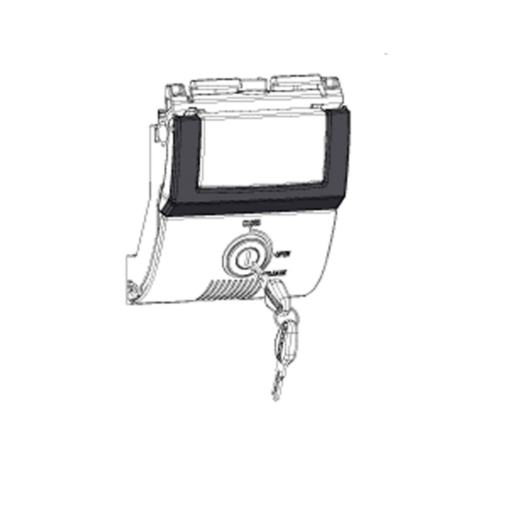 Mécanisme de fixation top case SH48 gris foncé SHAD