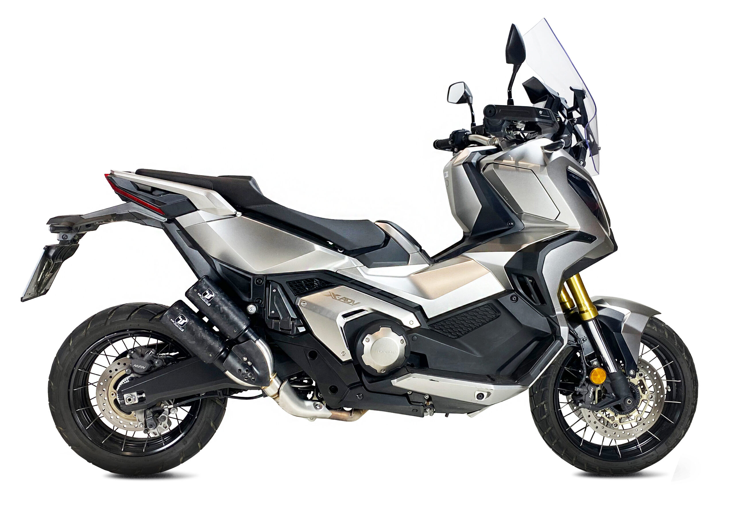 Échappement DCX2 Carbon Forged Ixrace Honda X-ADV / Forza 750 2025 Homologué - vue 3