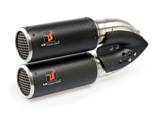 Échappement Ixrace DC2 carbone Honda CB 650 F 2017-2018