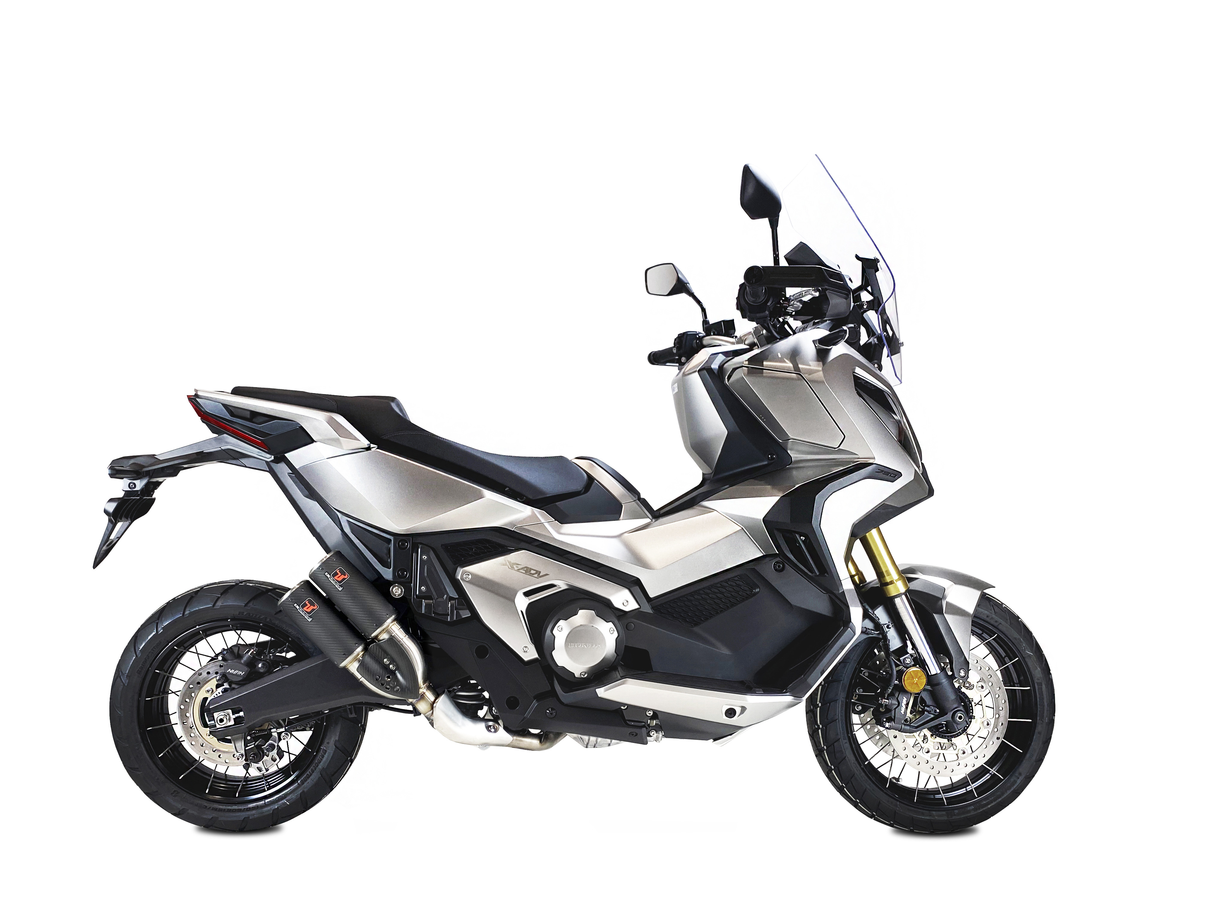 Silencieux Ixrace DC2 carbone Honda XAdv 750 2017-2022 - vue 2