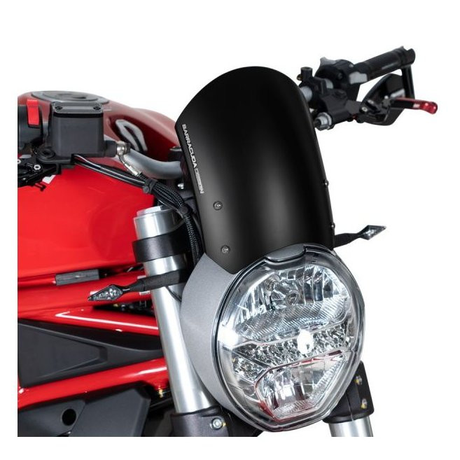 Saute-vent Classic noir BARRACUDA Ducati Monster 797