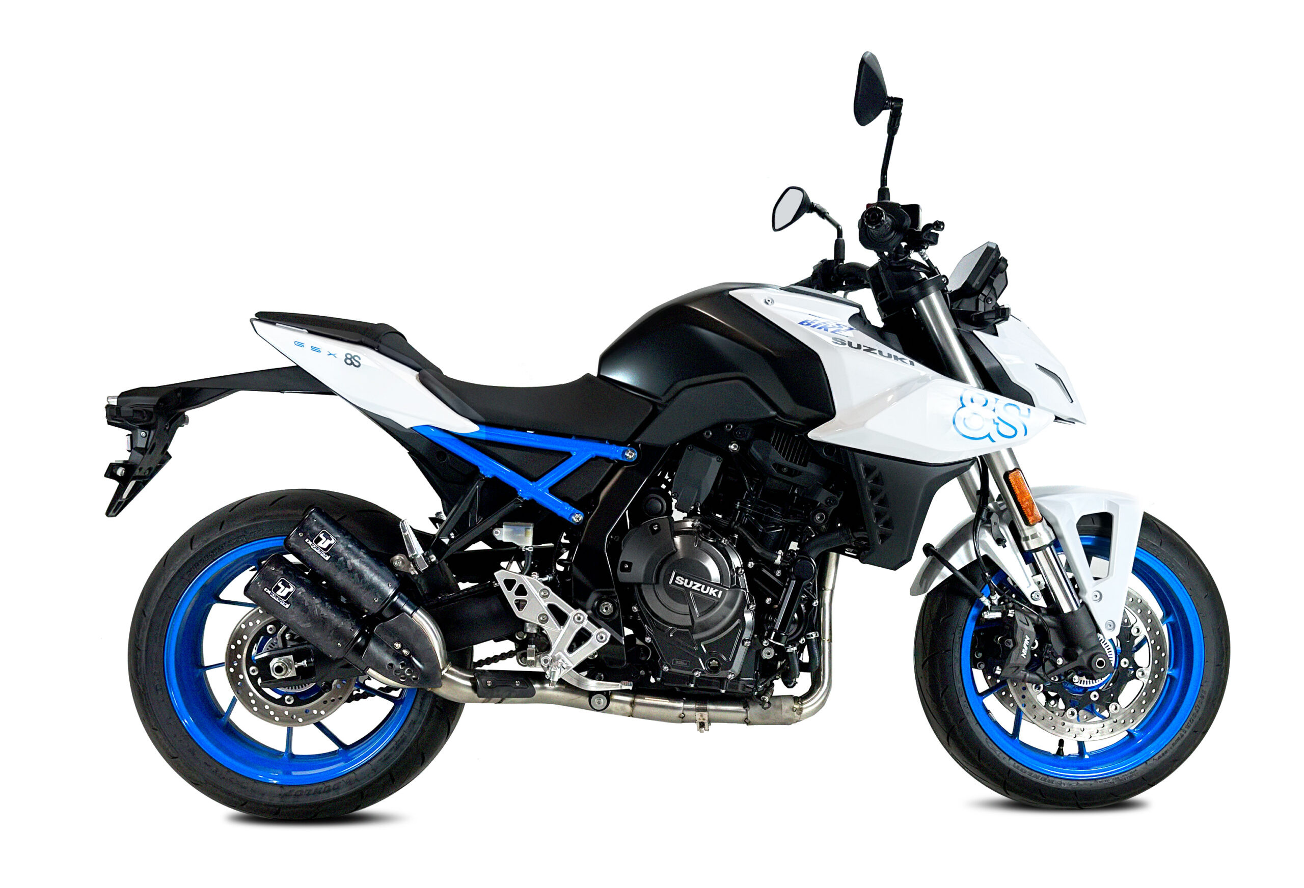 Échappement IXRACE Ligne DCX2 Carbone Forged Suzuki GSX 8S - vue 2