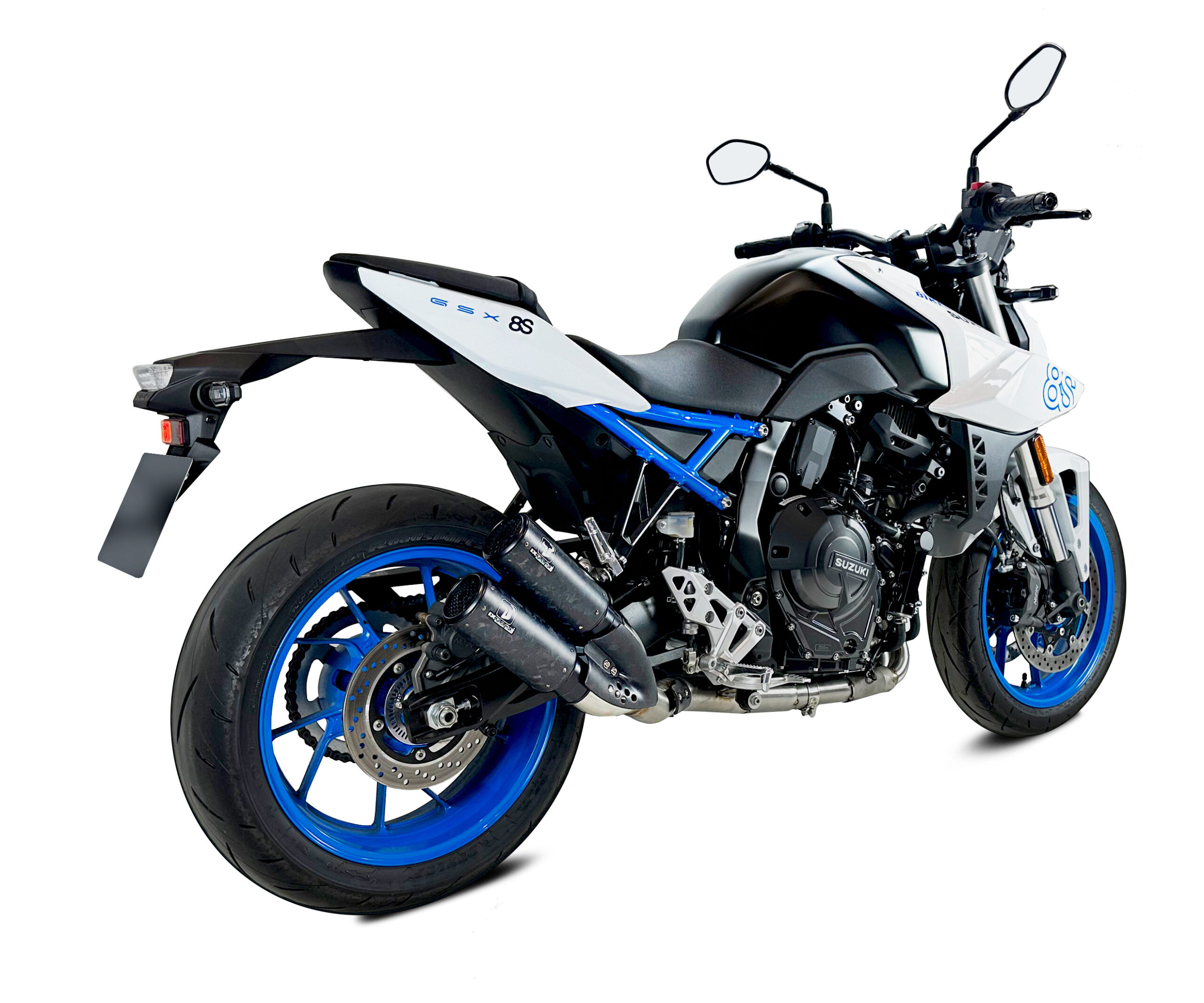 Échappement IXRACE Ligne DCX2 Carbone Forged Suzuki GSX 8S - vue 3