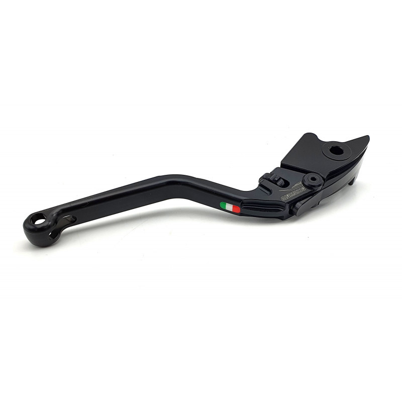 Levier de frein ACCOSSATO aluminium noir usiné CNC HONDA - vue 4