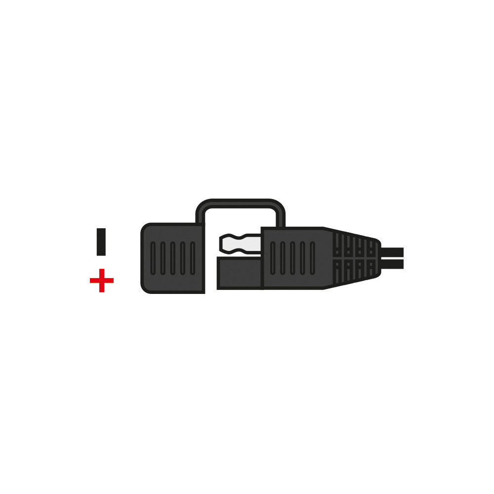 12Vplug to USA/SAE connector (0.5mtr lead) OXFORD - vue 3