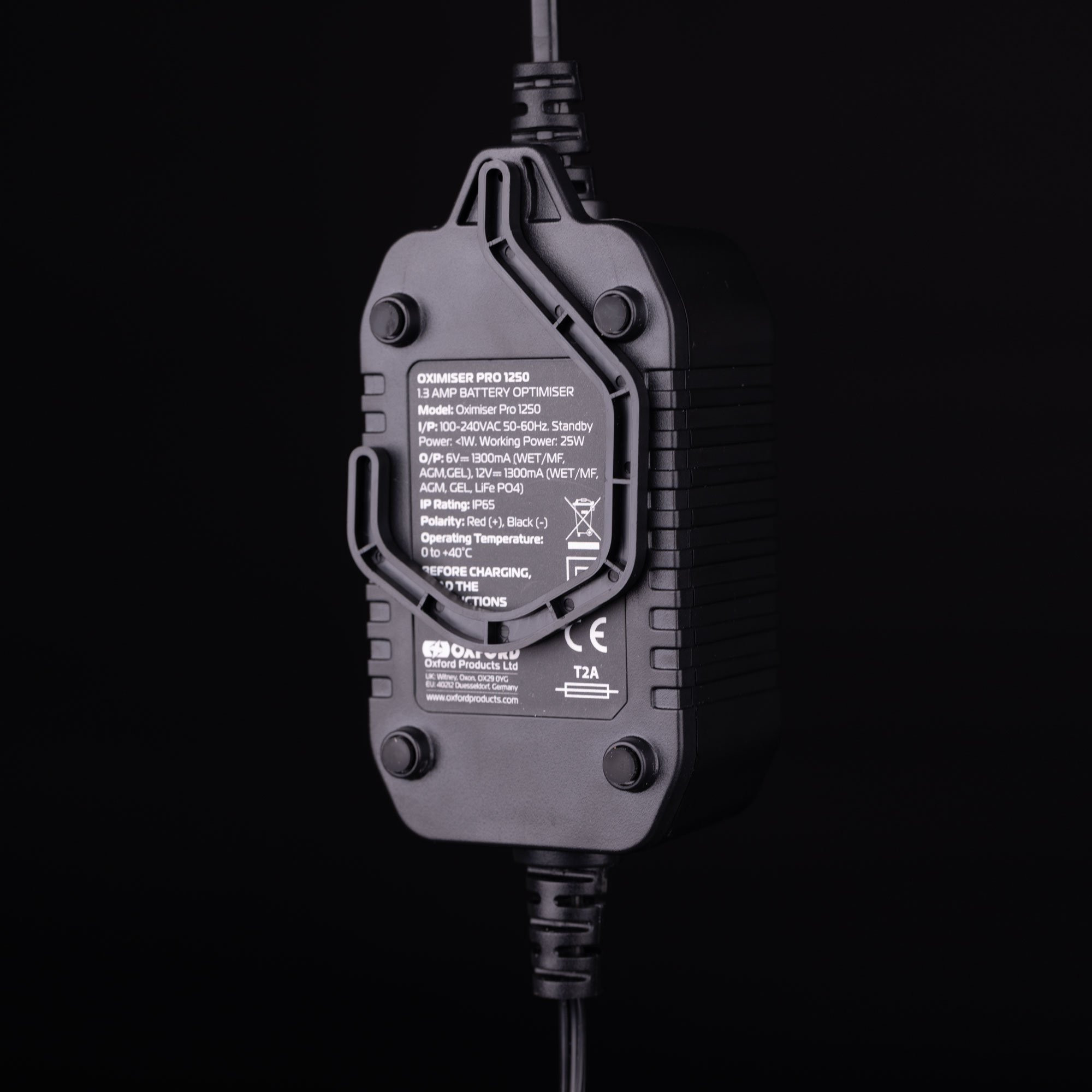 Chargeur mainteneur Oxymiser Pro 1250 OXFORD prise EU - vue 3