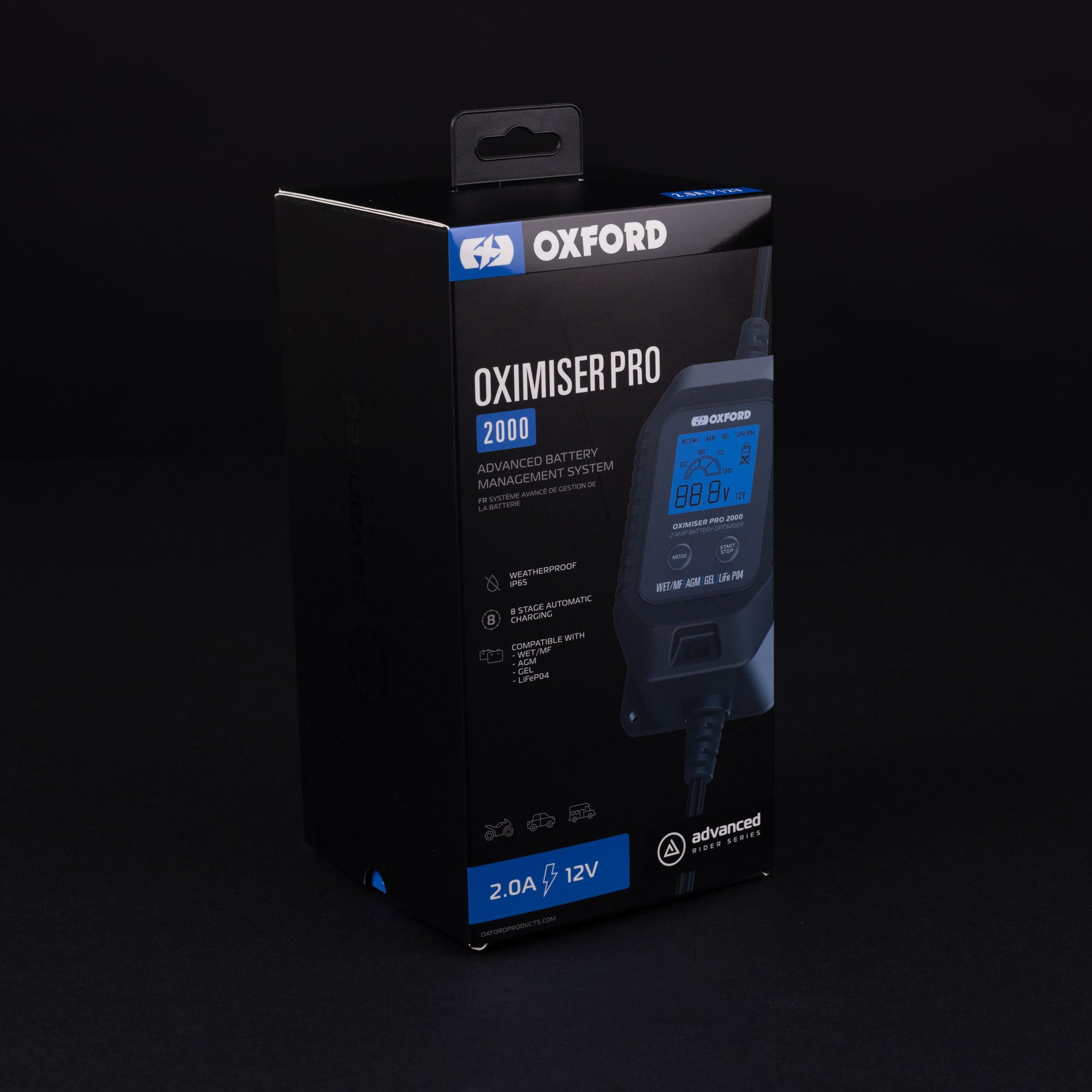 Chargeur / Maintient Oximiser Pro 2000 OXFORD (EU Plug) - vue 3