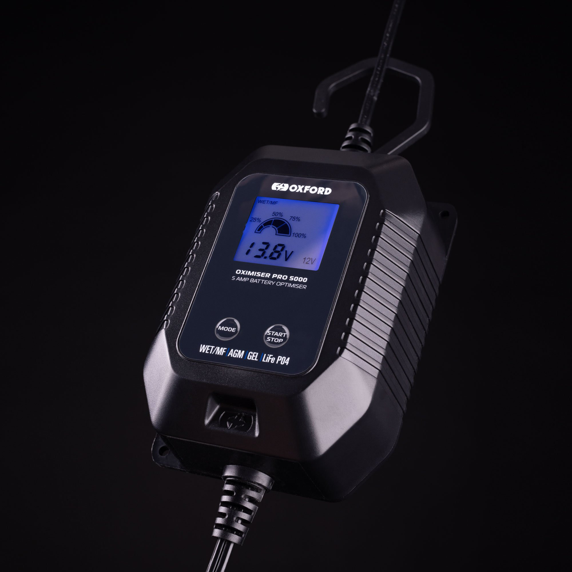 Chargeur / Maintient Oximiser Pro 5000 OXFORD (EU Plug) - vue 2
